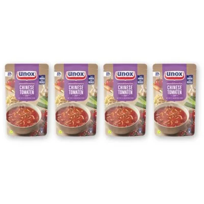 Unox Chinese tomatensoep 4-pack