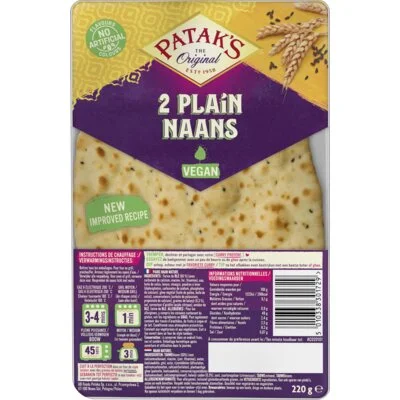 Pataks Naan plain