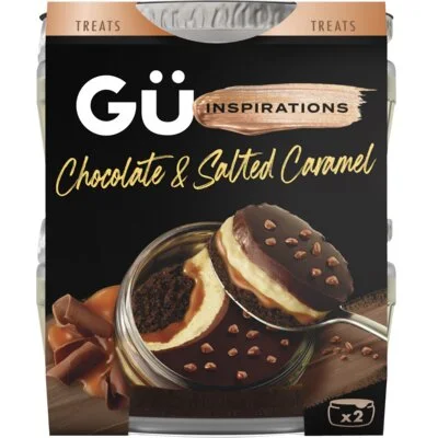 Gü Chocolate & salted caramel cheesecake