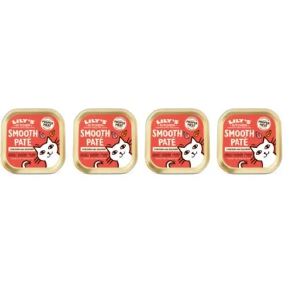 Lily's Kitchen Pate met zalm en kip 4-pack