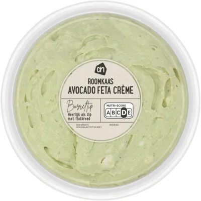 AH Roomkaas avocado feta crème