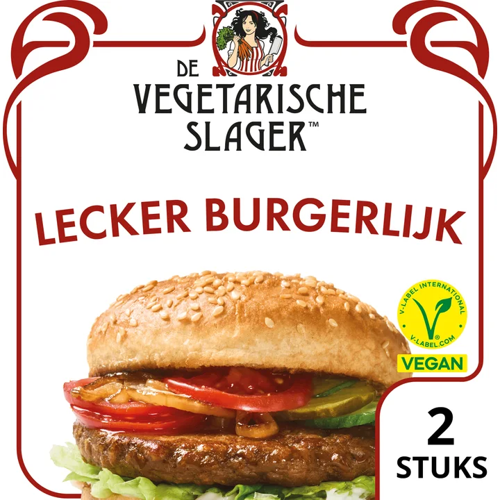 De Vegetarische Slager Lecker Burgerlijk 160 g
