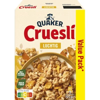 Quaker Cruesli luchtig value pack