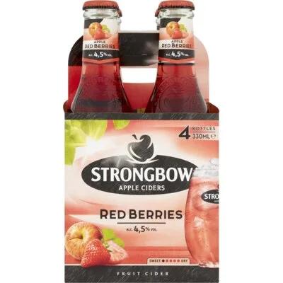 Strongbow Red berries 4-pack bel
