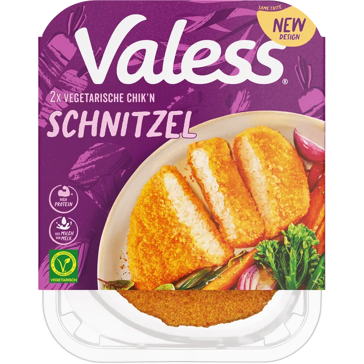 Valess Vegetarische Chik'n Schnitzel 2 Stuks 180 g