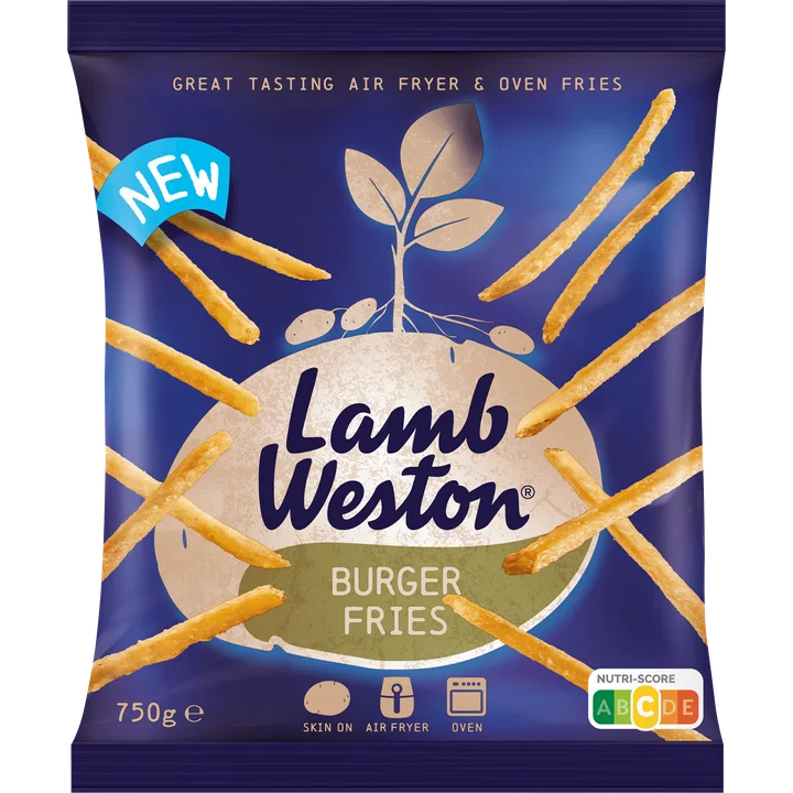 Lamb Weston Burger Fries 750g