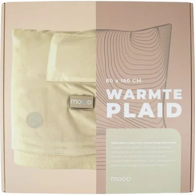Mood by Dresz Warmtedeken velvet fleece beige