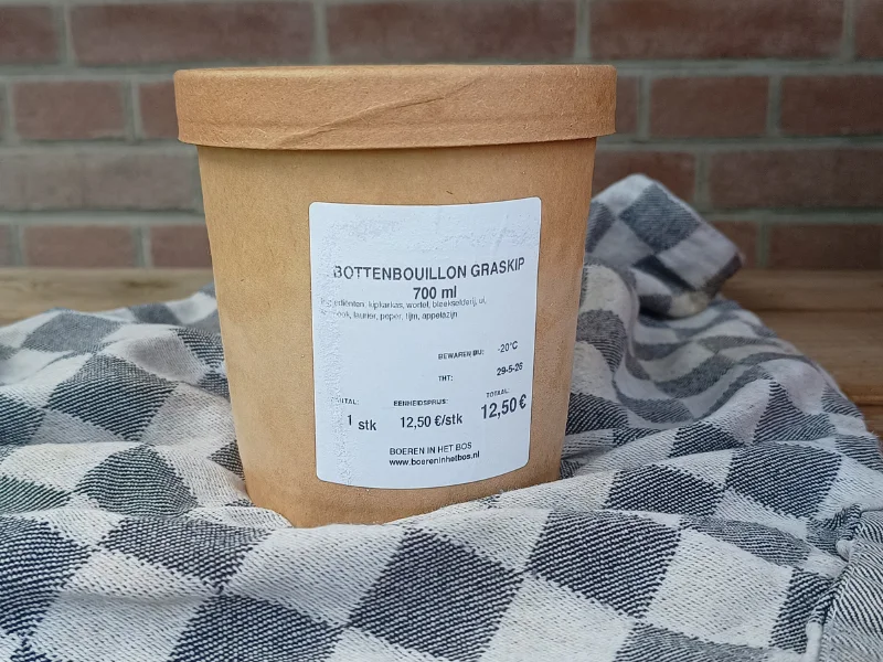 Boeren in het Bos Bottenbouillon Bone Broth Graskip