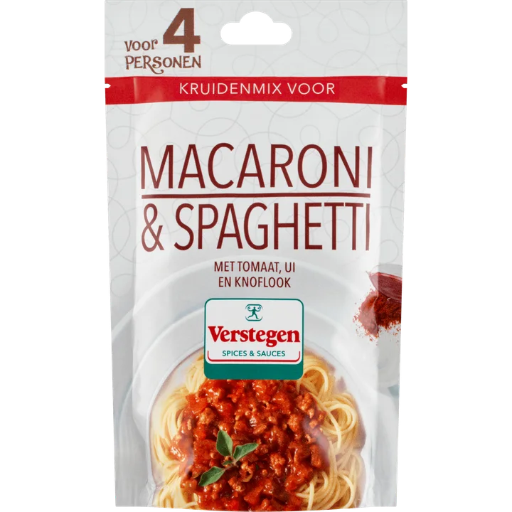 Verstegen Kruidenmix voor Macaroni & Spaghetti 35 g