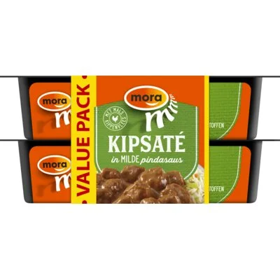 Mora Kip Saté in Milde Pindasaus Value Pack 2 x 160g