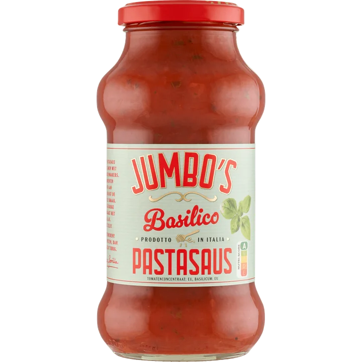 Jumbo's Basilico Pastasaus 500 g