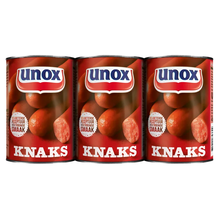 Unox Knakworst Knaks 3 x 400 g