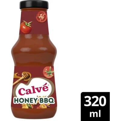 Calvé Saus Honey BBQ 320 ml