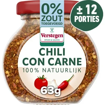 Verstegen Chili con carne kruidenmix