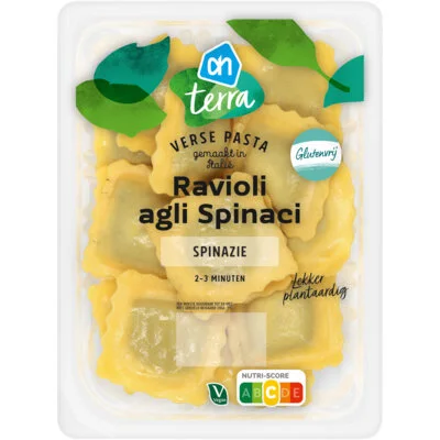 AH Terra Plantaardig ravioli agli spinaci