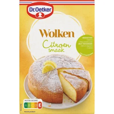 Dr. Oetker Wolken Cake Citroensmaak Bakmix 430 g