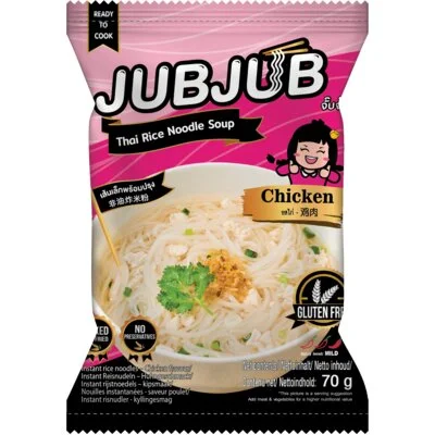 JubJub Instant rijstnoedel kip glutenvrij