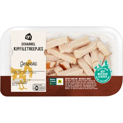 AH Scharrel kipfiletreepjes gerookt