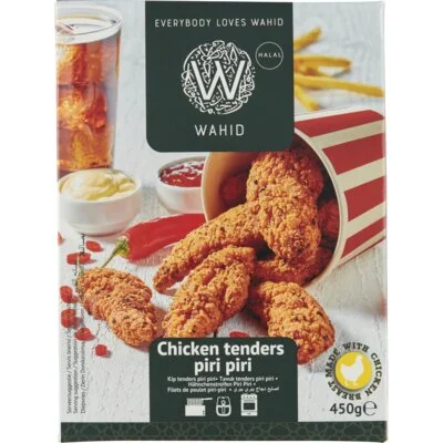 Wahid Halal chicken tenders piri piri