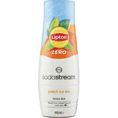 Sodastream Lipton peach zero ice tea siroop