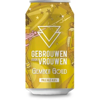 Gebrouwen door vrouw Gember goud