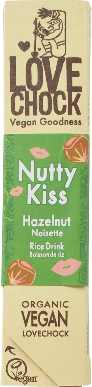 Vegan chocolade Nutty Kiss