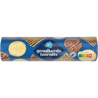 AH Gesuikerde biscuits melk chocolade