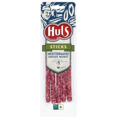 Huls Sticks mediterraanse droge worst