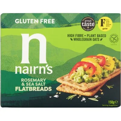 Nairn's Rosemary & sea salt flatbread