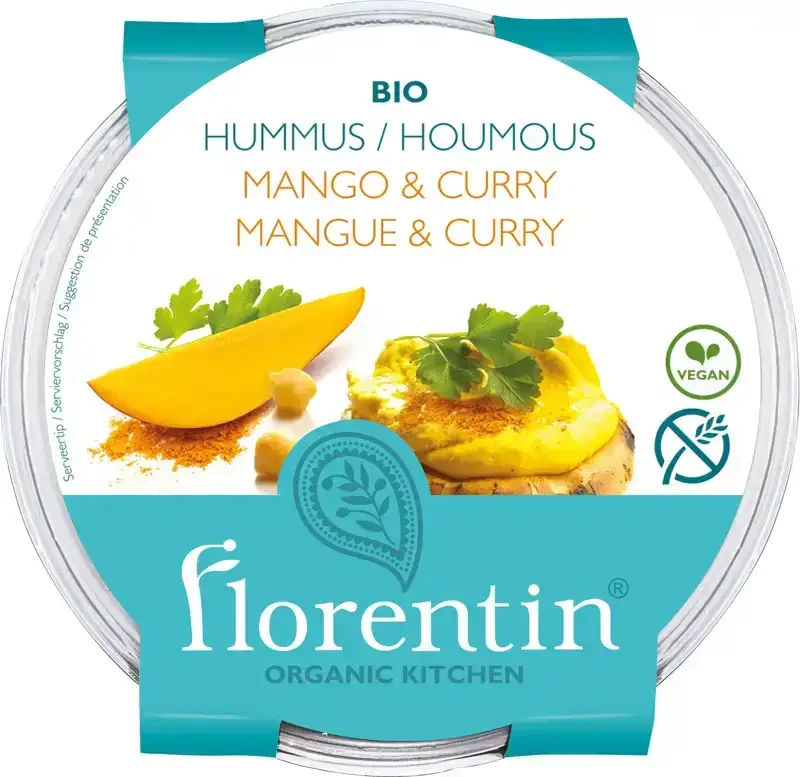 Hummus mango curry