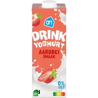AH Yoghurtdrink aardbeismaak