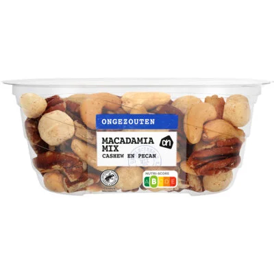 AH Macadamiamix ongezouten
