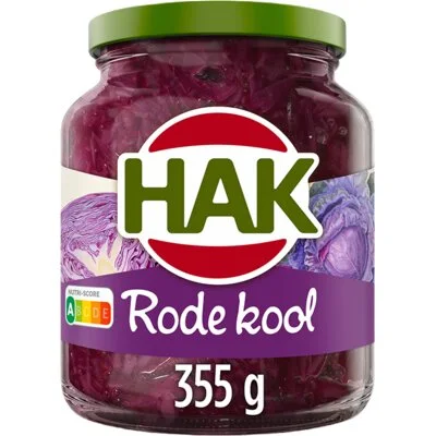 Hak Rode Kool 355 g