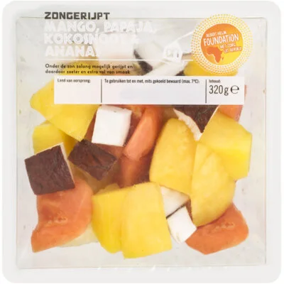 AH Mango, papaya, koksnoot en ananas