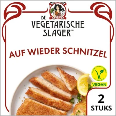 Vegetarische Slager Vegan auf wieder schnitzel