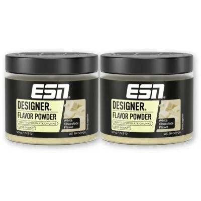ESN Designer flavor powder white choc 2-pack