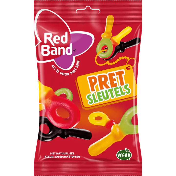 Red Band Pret Sleutels 180 g