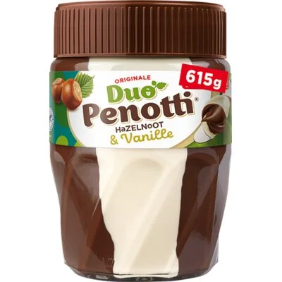 Duo Penotti Hazelnoot & vanille pasta
