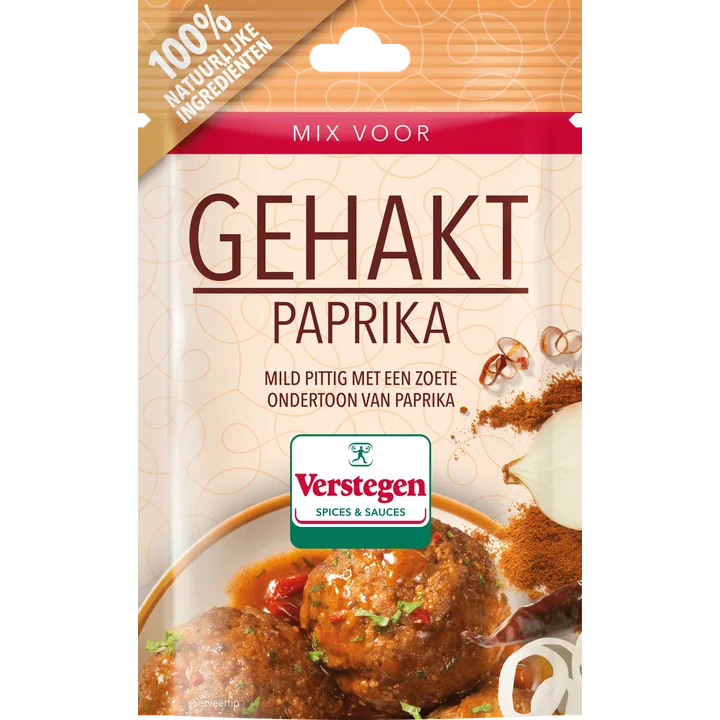 Verstegen Mix voor Gehakt Paprika 40 g