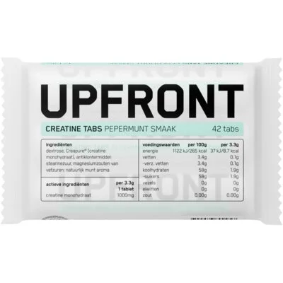 Upfront Creatine tabs pepermunt smaak