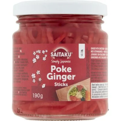 Saitaku Poke Ginger Sticks 190 g