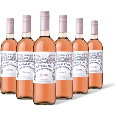 Canaletto Rose 6 flessen