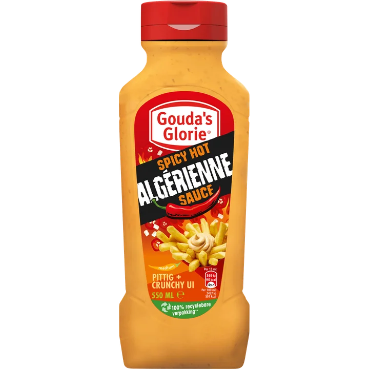 Gouda's Glorie Spicy Hot Algérienne Sauce 550 ml