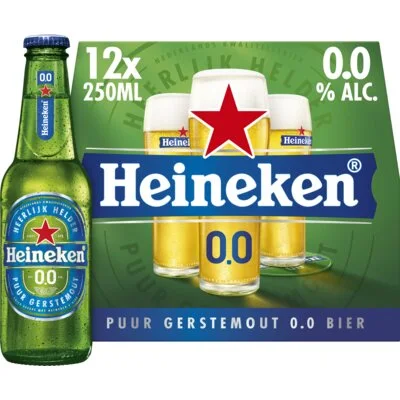 Heineken Premium pilsener 0.0 draaidop 12-pack