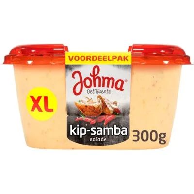 Johma Oet Twente Kip-Samba Salade Voordeelpak XL 300 g