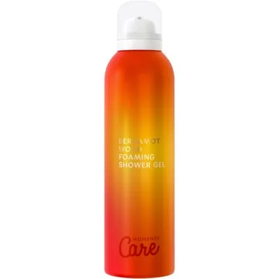 Care Moments Foaming shower gel bergamot wood