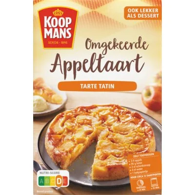 Koopmans Omgekeerde appeltaart mix