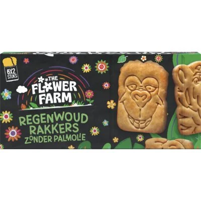 Flower Farm Regenwoud rakkers zonder palmolie