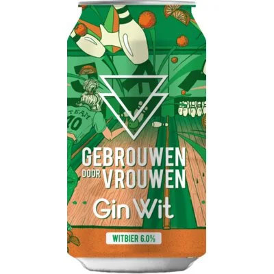 Gebrouwen door vrouw Gin wit
