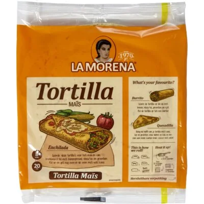 La Morena Tortilla Mais 320g